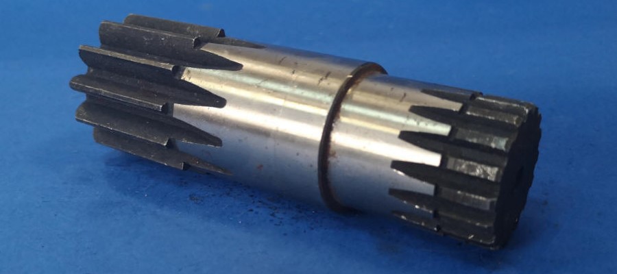 aksel motor reduktionsgear, drev reduktionsaksel, gear, calipre, lejer, krone Polen