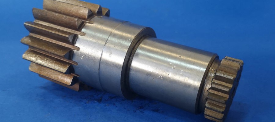 aksel motor reduktionsgear, drev reduktionsaksel, gear, calipre, lejer, krone Polen